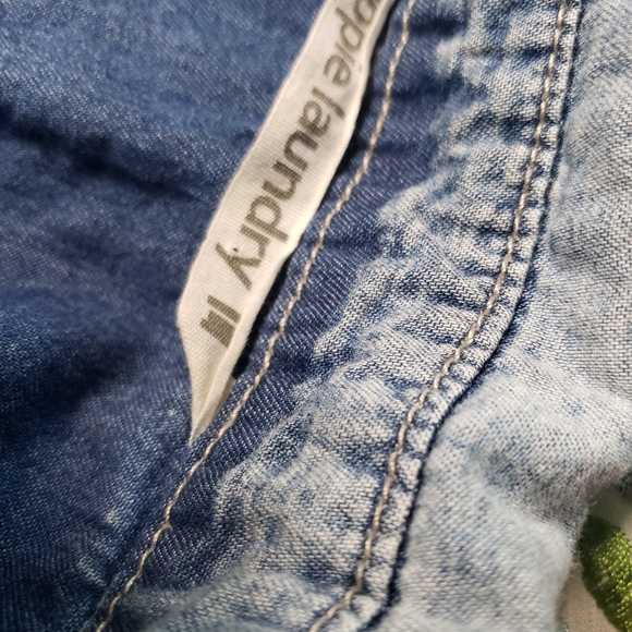 Hippie Laundry denim tie top - Picture 4 of 5